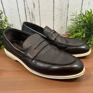 To Boot New York Men's Brown Leather Loafers Size 11